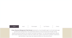 Desktop Screenshot of green-diamond-biological.com