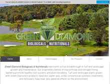 Tablet Screenshot of green-diamond-biological.com
